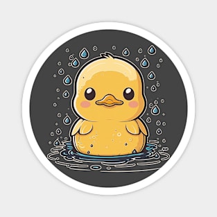 Rubber Duck And Duckling Men Women Kids Magnet